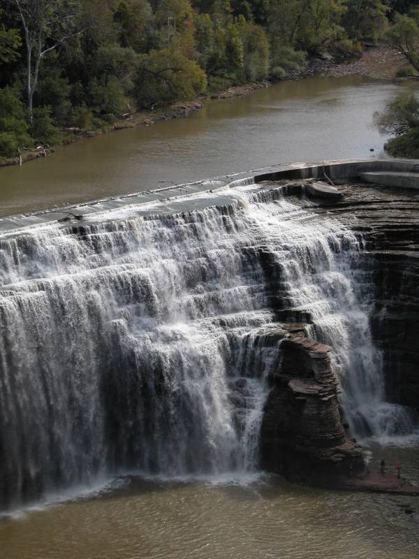 Lower Falls of the Genesee in Rochester