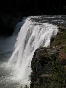 Upper Mesa Falls in Idaho