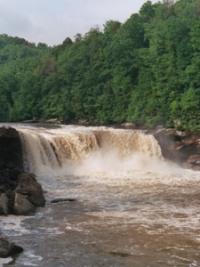 Cumberland Falls in Kentucky