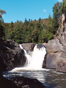 Middle Silver Falls, near Wawa Ontario