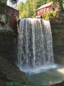 At the base of Decew Falls